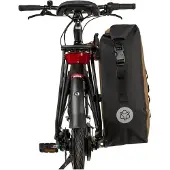 Agu Clean Shelter Fietstas Large – 100% Waterdicht – 21 liter – Gerecycled Materiaal – incl. Laptopvak 14 inch – Bruin