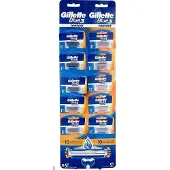 Gillette – Blue3 – Plus – Comfort – Wegwerpscheermesjes – 10 Stuks - Voordeelverpakking