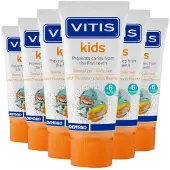 Vitis 6x Tandgel Kids 6m+ 50 Ml