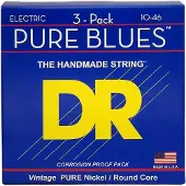 Dr PHR-10-3PK 10-46 Pure Blues 3 Pack - Elektrische gitaarsnaren