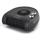 Orbegozo FH 5032, Elektrische keramische verwarming met ventilator, Geschikt voor binnen gebruik, Kan op een tafel, vloer of andere vlakke ondergrond worden geplaatst, Zwart, Draaibaar, 2500 W