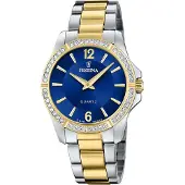 Festina Analoog horloge 'Mademoiselle' blauw