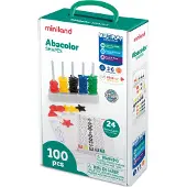 Miniland Abacolor-vormen 100 Eenheden