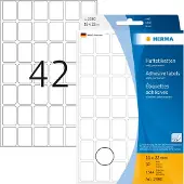 Herma Etiket 2380 16x22mm wit 1344 stuks - 3 stuks
