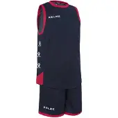 Kelme Vitoria Set Zonder Mouwen Rood,Blauw 10 Years Kinderen