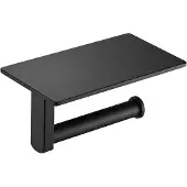 Guido Gusto Toiletrolhouder 18 cm mat zwart
