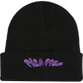 Pica Pica Muts donkerlila / zwart