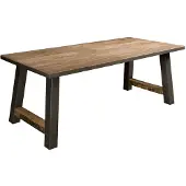 Tower Living Eettafel Nano - Salhout - Bruin - 200 cm -