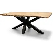 WGXL Collection Boomstamtafel Live Edge – Acaciahout – Spinpoot – 220 cm –
