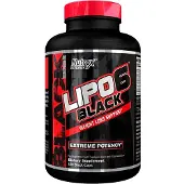 Nutrex Research Lipo 6 Black 120 kaps niet-gearomatiseerd