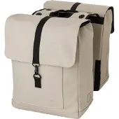Fastrider Jaxx II Dubbele Fietstas – MIK-Compatibel – 28L – Waterafstotend – incl. Laptopvak – Taupe