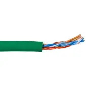 ACT CAT5E U/UTP soepel patch groen 305 m