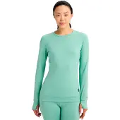 Burton Midweight Crew Lange Mouwen Basislaag Groen M Vrouw