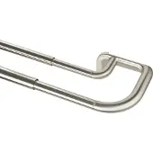 Umbra dubbele gordijnroede (uitschuifbaar) (168-366 cm)