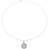 Orphelia Dames 925 Sterling Zilveren Ketting met Hanger - Zilver ZH-6041