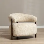 Bronx Fauteuil Grace chenille beige