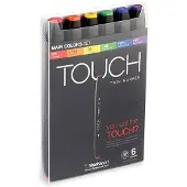 Touch Twin Marker 6-set Main