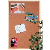 MAUL Prikbord, 30 x 40 cm, kurk, houten frame