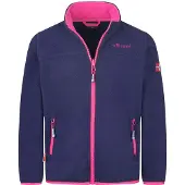 TROLLKIDS - Girls Oppdal Jacket XT - Fleecevest 98, blauw