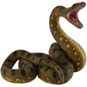 Collecta Figurine - Groene Anaconda - (L) - Wilde Dieren - Handgeschilderd - Miniatuur