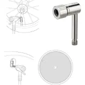 Topeak Valve Adapter Zilver