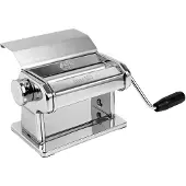 Marcato Made in Italy Atlas 150 Slide Handmatige Pastamachine Chroomstaal. Voor Lasagne, Fettuccine, Tagliolini, Suikerpasta, Brooddeeg.