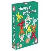 Janod Monkey Pyramid Skill Veelkleurig 3-99 Years Kinderen