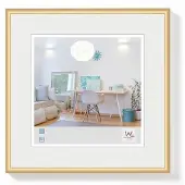 Walther design New Lifestyle - Kunststof lijst - Fotoformaat 20x20 cm - Goud