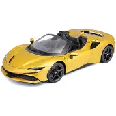 Bburago Ferrari R&P SF90 Spider 1/18 goud