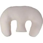 MamaLoes Soft Cotton Ecru Tweeling Voedingskussen