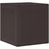 vidaXL Opbergbox met opslag Bruin 55 x 53 x 57 cm Polypropyleen