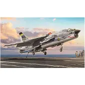 Wittmax Modelbouwpakket Vliegtuigen - 1456 F-8E Crusader Plastic - 1:72 - Modelbouw