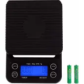 INF Digitale keukenweegschaal / koffieweegschaal 3 kg/0,1 g nauwkeurigheid