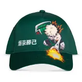 Difuzed My Hero Academia - Katsuki Bakugo Snapback Pet - Groen