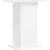 vidaXL Aquariumstandaard 60,5x36x72,5 cm bewerkt hout wit