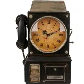 Out of the blue Sleutelkast - Klok met Telefoon