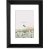 Hama Rise, Enkele fotolijst, Hout, Zwart, Tafel, 40 x 50 cm, Rechthoekig