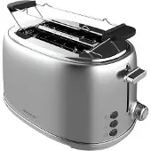 Cecotec Toast&Taste 1000 Retro, dubbele broodrooster, 980 W