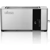 Ufesa Duo Plus Delux, 2 sneetjes, Roestvrij staal, Roestvrij staal, Touchscreen, LCD-scherm