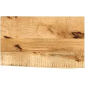 vidaXL Tafelblad met natuurlijke rand 50x40x3,8 cm massief mangohout