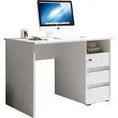 Bega Bureau Primos 110cm met 3 lades - wit