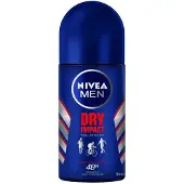 Aucune 6x Nivea Deo Roll-on Men - Dry Impact 50 ml