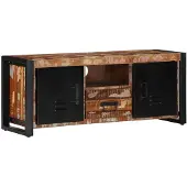 vidaXL Tv-meubel 100x30x40 cm massief gerecycled hout