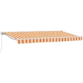 vidaXL Zonnescherm Frame Multikleur 400 x 200 cm