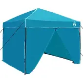 vidaXL Luifel Tent Blauw 243 x 243 x 251 cm Stof