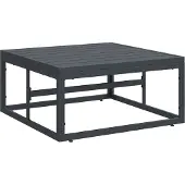 vidaXL Buiten Meubilair Antraciet 70 x 70,5 x 32 cm Staal