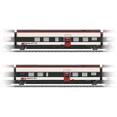 Märklin 43461 H0 aanvullingsset 1 voor de Giruno van de SBB B(B11) 2e klas en C(B10) 2e klas