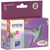 Epson Cartouche d'encre Claria T0803 Colibri - Magenta