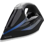 Cecotec IronHero 3200 Double Steam i-Pump, stoomstrijkijzer, 285 g/min, zwart, donkerblauw, 75 g/min, 3200 W