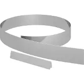 vidaXL Grasafscherming 4 st 450 x 10 cm Gegevens staal Zilver